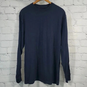 Men′s Carhartt Original Fit Crewneck Long Sleeve T-Shirt w Sleeve Logo Size S